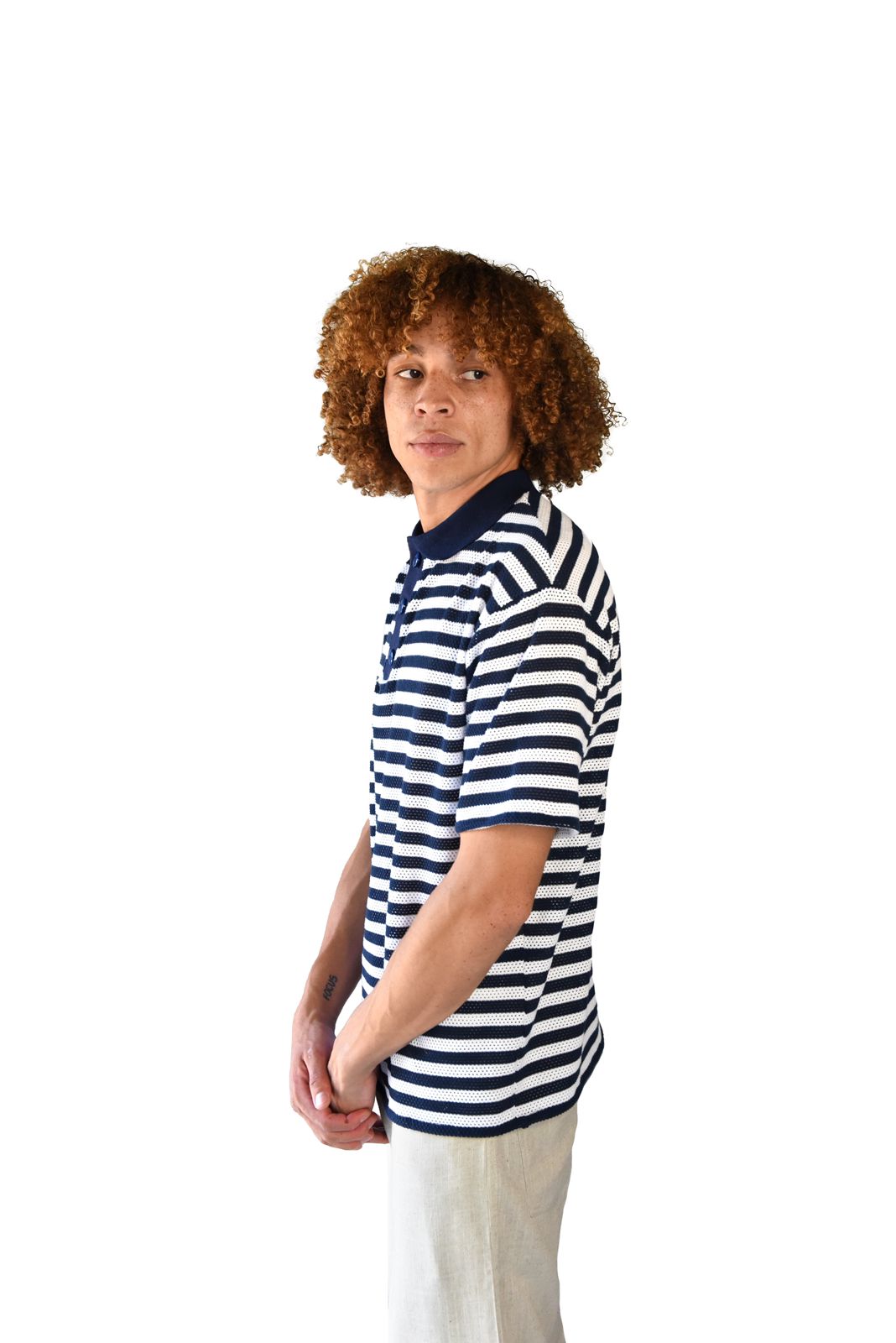 Polo Knit Shirt Short Sleeve Unisex - Image 4