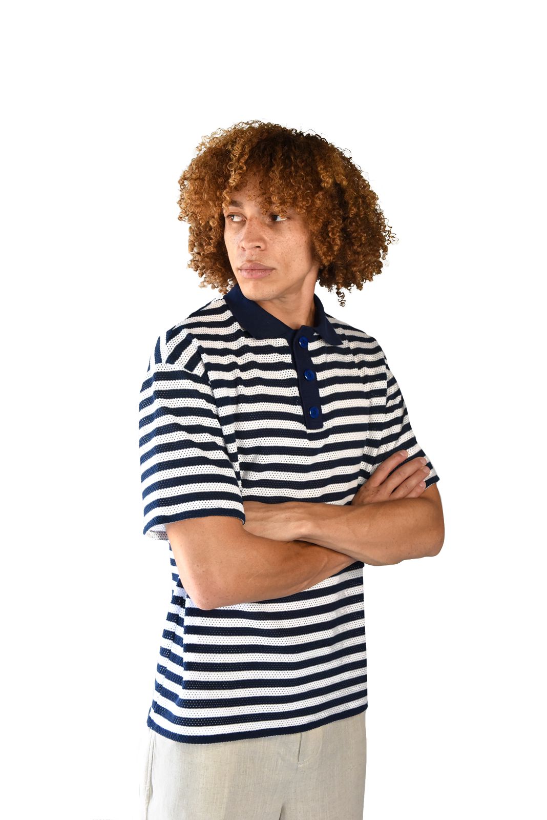 Polo Knit Shirt Short Sleeve Unisex - Image 3