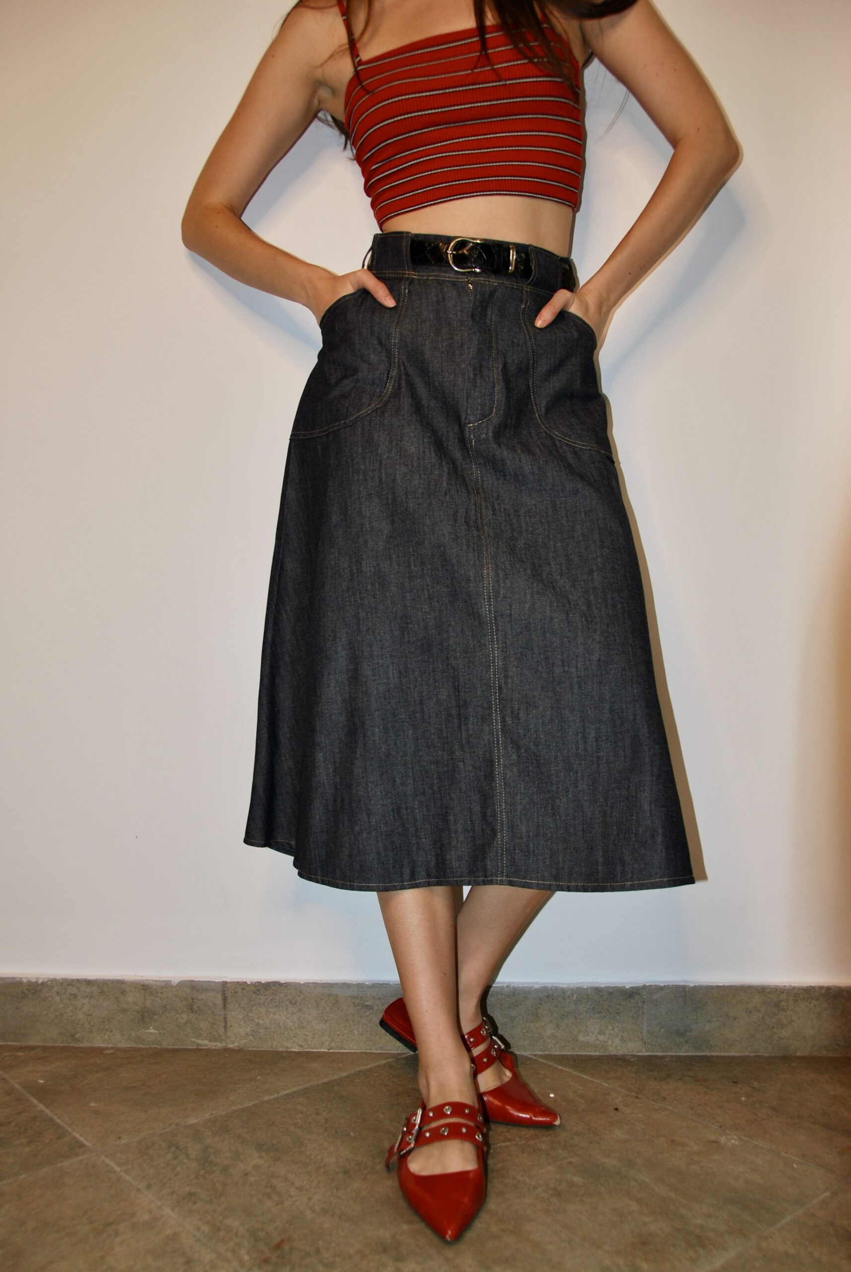 Denim Maxi